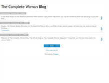 Tablet Screenshot of completewoman.blogspot.com