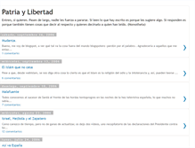 Tablet Screenshot of patrialibertad.blogspot.com