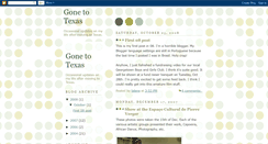 Desktop Screenshot of gonetotexas.blogspot.com