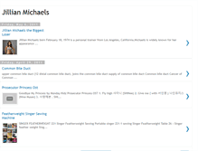 Tablet Screenshot of jillianmichaelsblog.blogspot.com