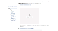Desktop Screenshot of caughtonline.blogspot.com