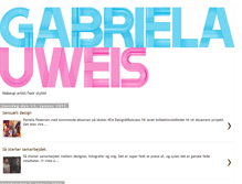 Tablet Screenshot of gabriela-uweis.blogspot.com