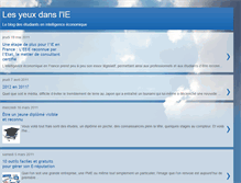 Tablet Screenshot of lesyeuxdansl-ie.blogspot.com