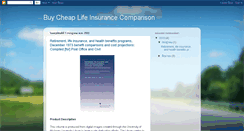 Desktop Screenshot of buy-cheap-life-insurance-comparison.blogspot.com