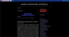 Desktop Screenshot of modem-motorola.blogspot.com
