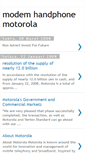 Mobile Screenshot of modem-motorola.blogspot.com