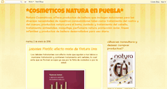 Desktop Screenshot of cosmeticos-natura-en-puebla.blogspot.com