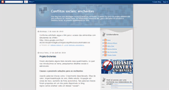 Desktop Screenshot of enchentesconflitosocial.blogspot.com