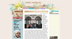 Desktop Screenshot of meitasari.blogspot.com