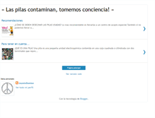 Tablet Screenshot of lapilacontamina.blogspot.com