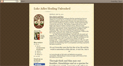 Desktop Screenshot of lukeadlerhealing.blogspot.com