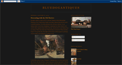 Desktop Screenshot of bluedogantiques.blogspot.com