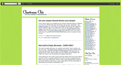 Desktop Screenshot of chartreusechic.blogspot.com