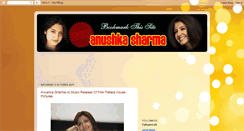 Desktop Screenshot of anushkasharmahot.blogspot.com