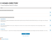 Tablet Screenshot of e-womendirectory.blogspot.com