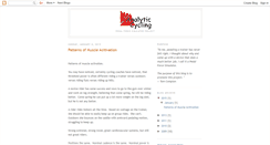 Desktop Screenshot of analyticcycling.blogspot.com