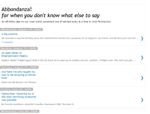 Tablet Screenshot of abbondanza.blogspot.com