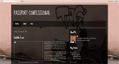 Desktop Screenshot of passportconfessional.blogspot.com