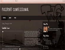 Tablet Screenshot of passportconfessional.blogspot.com