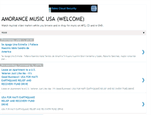 Tablet Screenshot of amorancemusicusa.blogspot.com