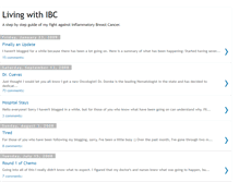 Tablet Screenshot of livingwithibc.blogspot.com