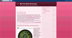 Desktop Screenshot of freehoroscopee.blogspot.com