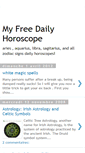 Mobile Screenshot of freehoroscopee.blogspot.com