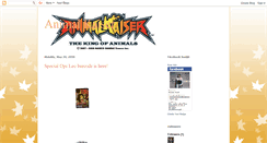 Desktop Screenshot of animalkaiser-ryankkk98.blogspot.com