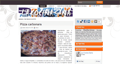 Desktop Screenshot of lacocinasana.blogspot.com