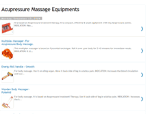 Tablet Screenshot of acupressureproducts.blogspot.com