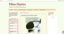 Desktop Screenshot of fibrodiaries.blogspot.com