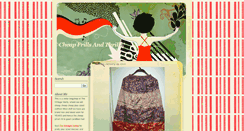 Desktop Screenshot of cheapfrillsnthrills.blogspot.com