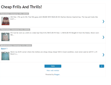 Tablet Screenshot of cheapfrillsnthrills.blogspot.com