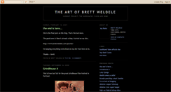 Desktop Screenshot of brettweldele.blogspot.com