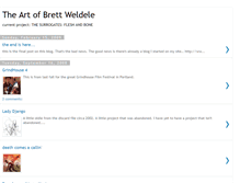 Tablet Screenshot of brettweldele.blogspot.com