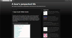 Desktop Screenshot of jampackedbear.blogspot.com