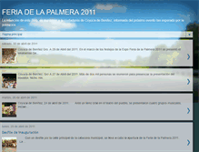 Tablet Screenshot of feria-palmera.blogspot.com