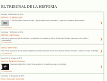 Tablet Screenshot of eltribunaldelahistoria.blogspot.com