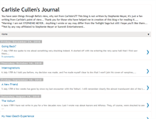 Tablet Screenshot of carlislecullensjournal.blogspot.com