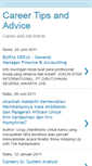 Mobile Screenshot of careeradvice-jobs.blogspot.com