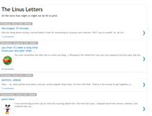 Tablet Screenshot of linusletters.blogspot.com