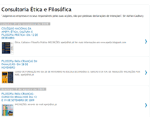 Tablet Screenshot of consultoriaetica.blogspot.com