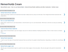Tablet Screenshot of hemorrhoidscream.blogspot.com