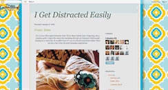 Desktop Screenshot of igetdistractedeasily.blogspot.com