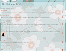 Tablet Screenshot of igetdistractedeasily.blogspot.com