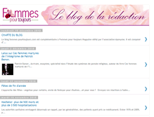 Tablet Screenshot of femmespourtoujours.blogspot.com