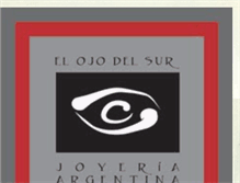 Tablet Screenshot of elojodelsurjoyeriaargentina.blogspot.com