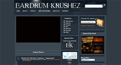 Desktop Screenshot of eardrumkrushez.blogspot.com