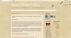 Desktop Screenshot of mercydropsfalling.blogspot.com