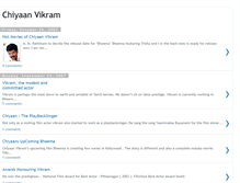 Tablet Screenshot of mychiyaanvikram.blogspot.com